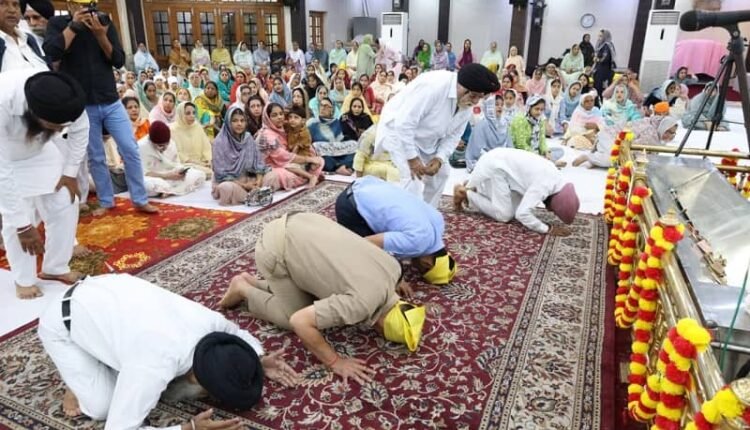 Guru Nanak Dev Ji Jyoti Day, Service Fortnight, and Nutrition Month programs were held in Rampur.