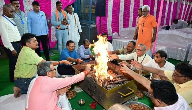Sonbhadra: Vishwakarma Puja organized in a grand manner at NTPC Rihand