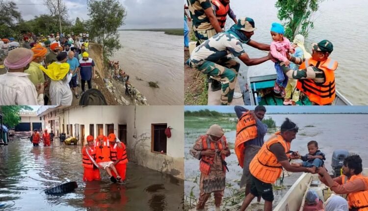 Loss in Panjab would have been unimaginable had there been no dams across the three rivers at this moment.