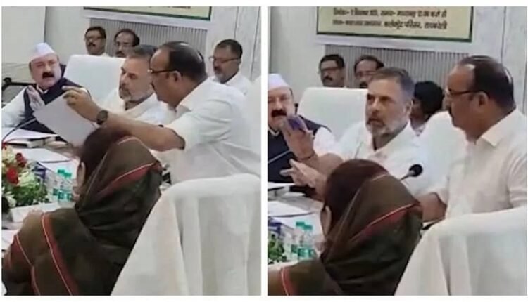 Rahul Gandhi's visit causes a stir in Raebareli BJP, heated exchange between minister Dinesh Pratap Singh and Congress leader