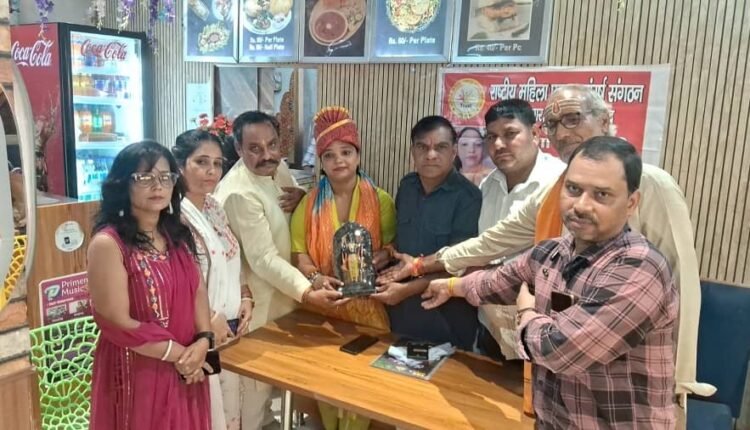 National President Tisha Goswami's birthday was celebrated with great pomp