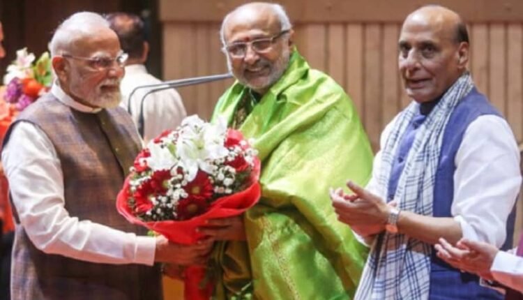 NDA candidate C.P. Radhakrishnan wins the Vice Presidential election, gains a huge lead of 452 votes