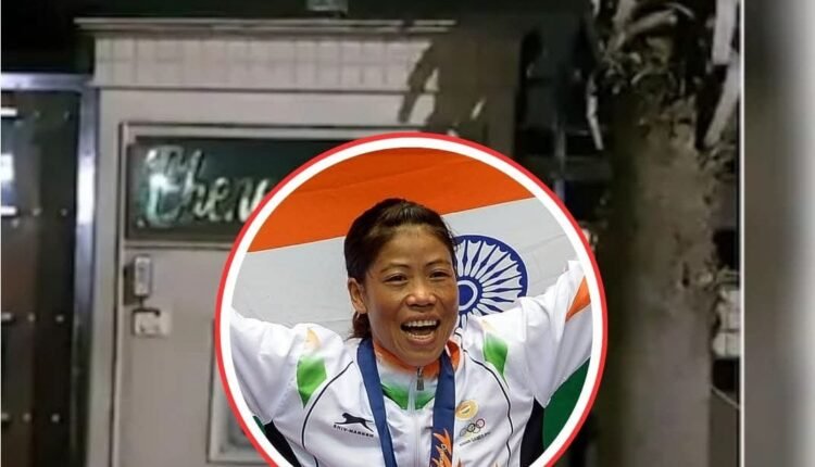 Theft at the house of six-time world champion boxer MC Mary Kom in Faridabad, Haryana