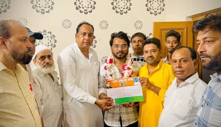 Rampur: Maulana Azam Khan becomes Ward No. 10 President of Hum Ekta Manch, the organization will receive new leadership.