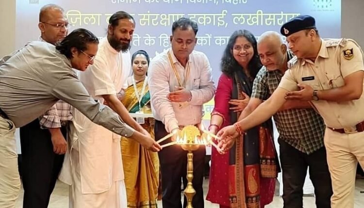 A one-day workshop related to Child Protection Committee was organised in Lakhisarai.