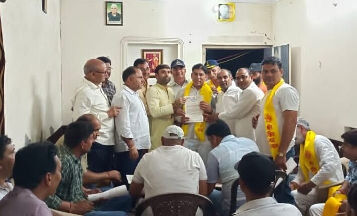 All India Jat Organization meeting concluded in Modinagar, Deepak Sangwan, Khanjarpur, became the youth president.