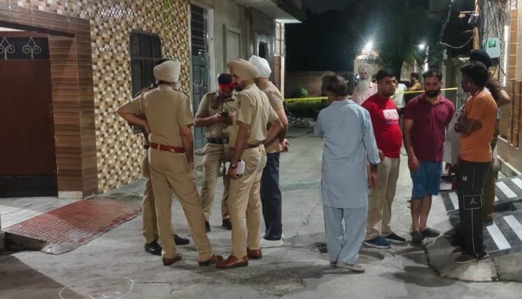 Dharamjeet Singh Dharma, who was out on parole, was shot dead by three youths riding a motorcycle at 12 midnight.