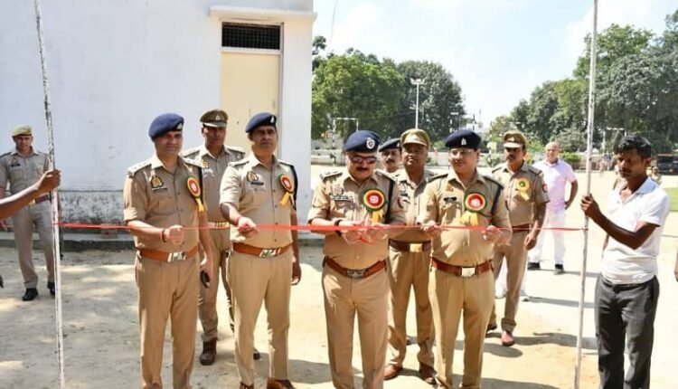 The 50th Inter-District Alarm Efficiency Race and Shooting Competition began at the Badaun Reserve Police Line.