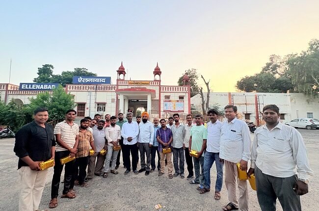 Rail Sangharsh and Jal Seva Samiti conclude summer water service