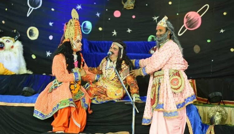 The tenth day of Ramlila festival became a wonderful confluence of devotion and culture.