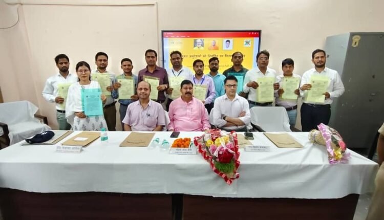 Appointment letters distributed to 14 newly appointed instructors in Rampur, live telecast of the program concluded under the chairmanship of Chief Minister