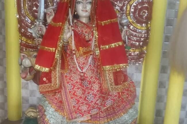 On the first day of Navratri, a wave of faith thronged the temples, devotees immersed themselves in the installation of Kalash and worship of Goddess Shailputri.