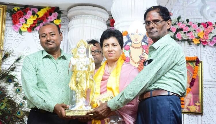 Srimad Narada Mahapuran Story begins grandly in Faridabad, huge crowd of devotees gathers in Kalash Yatra