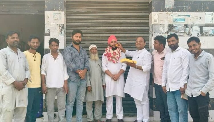 Villagers welcome Vicky back from Punjab flood relief work