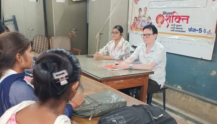 Street play organised under Mission Shakti Abhiyan at Government Women's Post Graduate College, Rampur