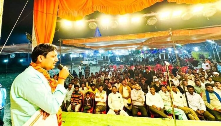 Lord Shri Ram is a living symbol of culture, faith and moral values: Harish BJP District President Harish Gangwar inaugurated Ramlila in Hurmatnagar.