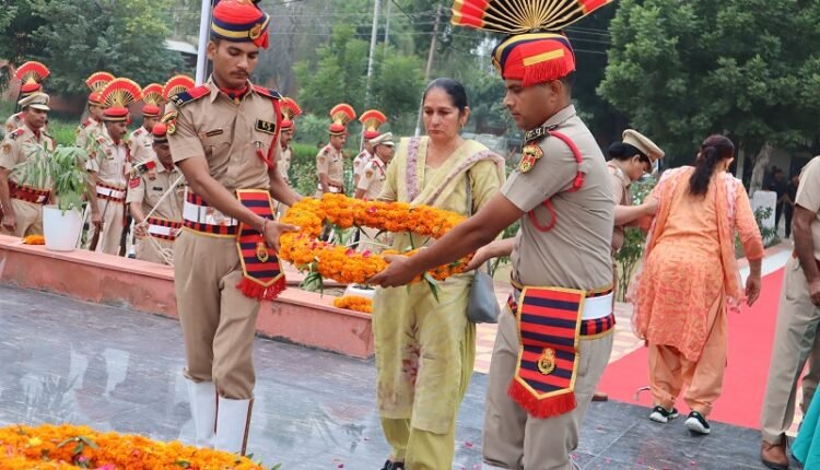 An emotional tribute ceremony was organised in Sirsa on Police Martyrdom Day.