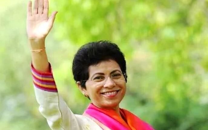 Kumari Selja lashed out at officials for turning the green belt into a dumping point.