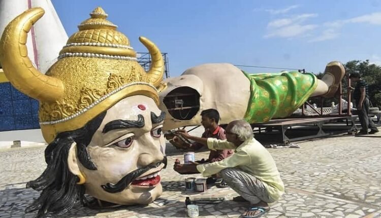 Burning of 240-foot-tall Ravana effigy banned in Ayodhya due to security reasons, angering organisers