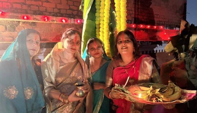 Jai Chhath Mai: Chhath festival celebrated with faith and enthusiasm in Barabanki
