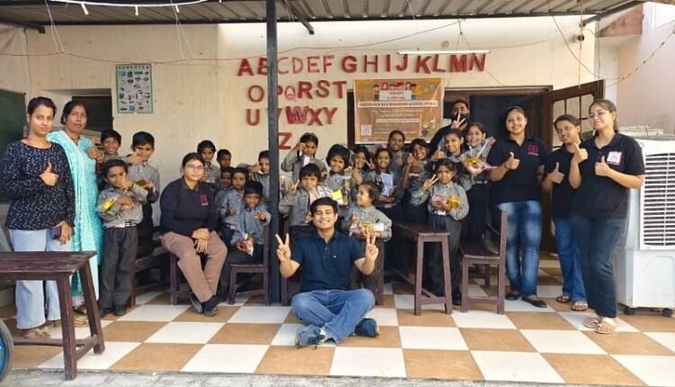 Diwali kits distributed to slum children and charity festival celebrated