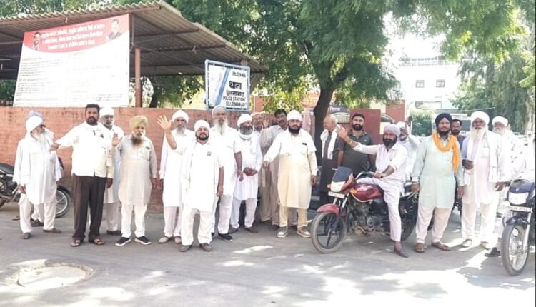 The Bhaichara Truck Operators Association submitted a written complaint to the police, demanding a halt to the transportation of goods by tractor trolleys and overloaded vehicles.