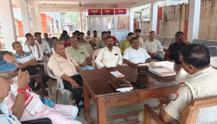 Sonbhadra: Peace Committee meeting concludes in view of festivals