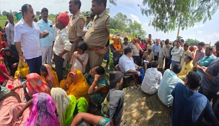 Sonbhadra: A young man died after being electrocuted by a broken 11,000-volt cable. The former MLA accused the electricity department of negligence and demanded action.