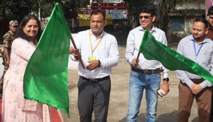 To strengthen voter awareness in the Bihar Legislative Assembly Elections-2025, a special campaign vehicle was flagged off under the chairmanship of DM Mithilesh Mishra.