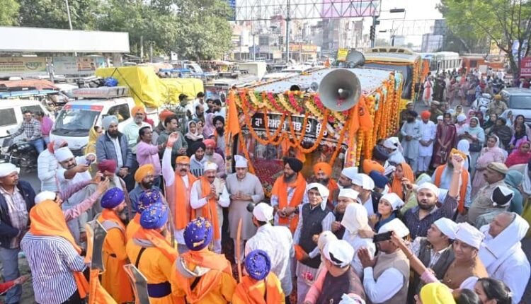 'Shaheedi Yatra' gets grand welcome in Sirsa on the 350th martyrdom anniversary of Shri Guru Tegh Bahadur Sahib Ji