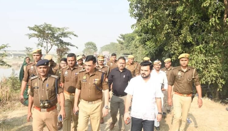 Lalpur Kosi Ghat inspected for Kartik Purnima bathing festival, administration alert for the safety of devotees