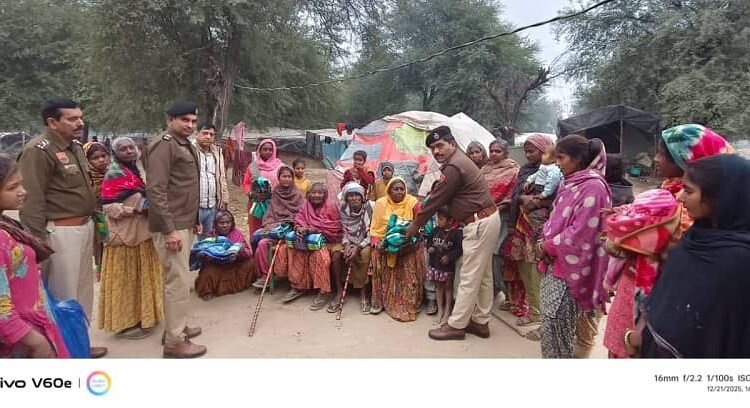 Serving humanity is true service; help others selflessly and bring happiness into the lives of helpless people: - SP Deepak Saharan