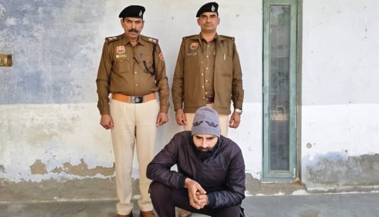 The accused, who committed the cash theft from the house, has been arrested on a production warrant.