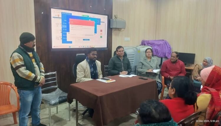 A meeting was held regarding the PM Surya Ghar Free Electricity Scheme, and information was provided to beneficiaries at the Block Resource Center.