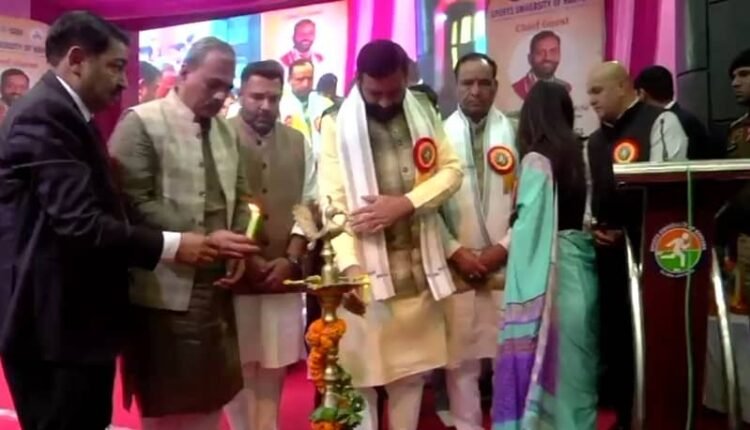 Chief Minister Nayab Singh Saini inaugurated a two-day conference on the 'Indian Model of Modern Sports Management'.