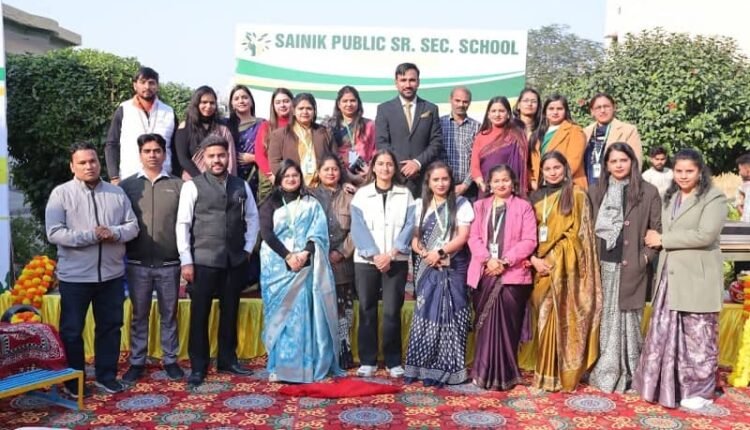 The Alumni 2025 "Meet the Buddies" program was organized at Sainik Public Senior Secondary School in Faridabad.