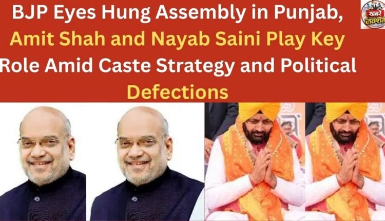 BJP Eyes Hung Assembly in Punjab, Amit Shah and Nayab Saini Play Key Role Amid Caste Strategy and Political Defections