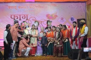 The Badaun Club's Phag festival saw a vibrant display of Holi colors, with colorful events adding to the atmosphere.