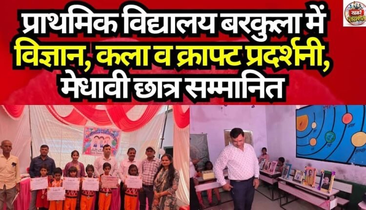 Science, Art, and Craft Exhibition at Barkula Primary School; Meritorious Students Honored