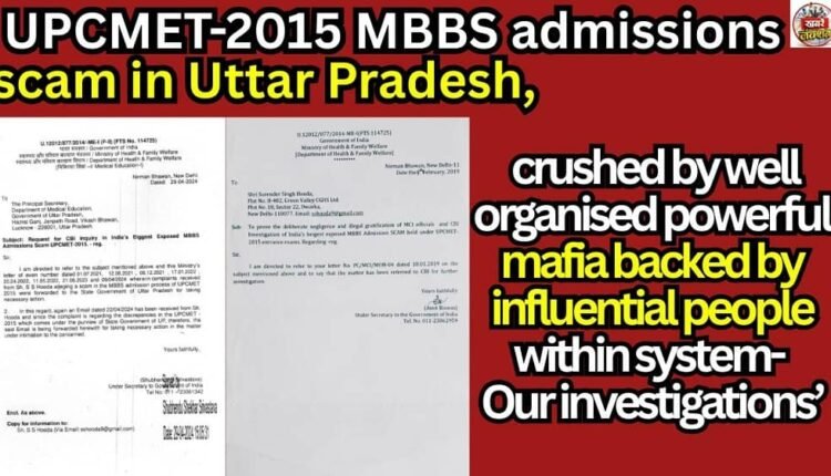 crushed by well organised powerful mafia backed by influential people within system- Our investigations’