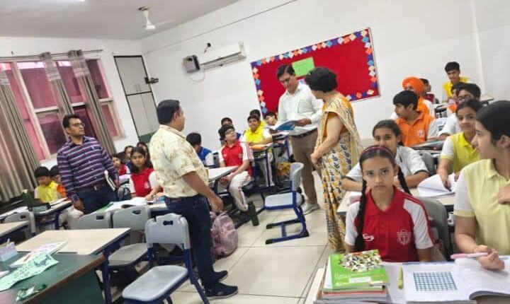 The Education Department teams conducted surprise inspections of private schools, checking fees and books, as well as other arrangements.