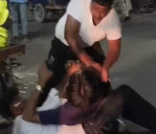 Clash Between Two Factions at Bilaspur Gate; Chaos Ensues as Handgun Is Brandished