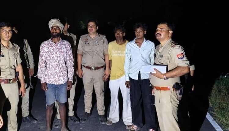 Police-Criminal Encounter in Rampur! Two Criminals Shot in the Leg; Five Arrested