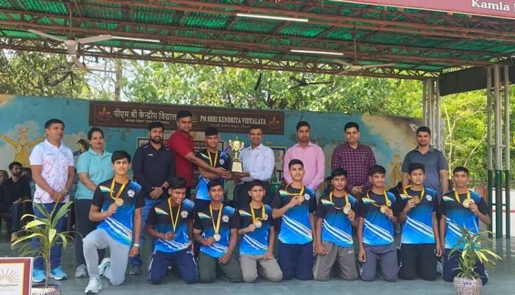 Kendriya Vidyalaya Etah Wins Regional Kabaddi Title; Defeats NTPC Dadri in the Final