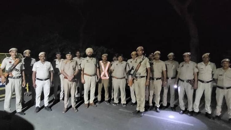 The district police's night-time campaign against crime is a commendable step towards ensuring the safety of citizens.