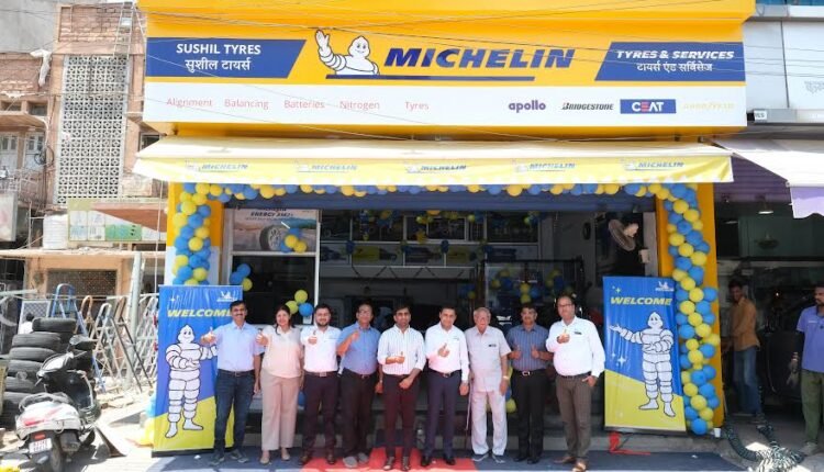 Michelin India Expands Its Retail Network in Jodhpur; Opens New Michelin Tyres and Services Store in Partnership with Sushil Tyres.