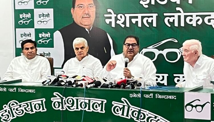 Banning sit-ins, protests, and rallies is a whimsical and arbitrary decree by the BJP government: Chaudhary Abhay Singh Chautala.