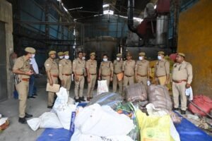 Ghaziabad Police's 'Operation Dahan': Narcotics worth over ₹20 crore destroyed.