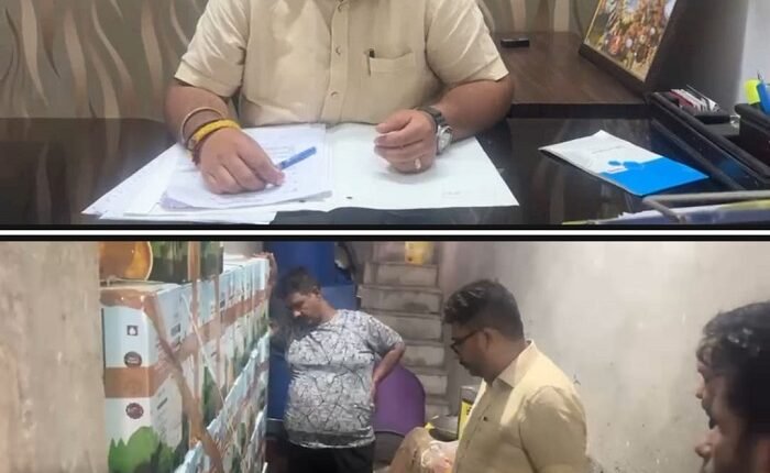 Major Action by Health Department in Amritsar: Approximately 7 Quintals of Suspect Desi Ghee Seized