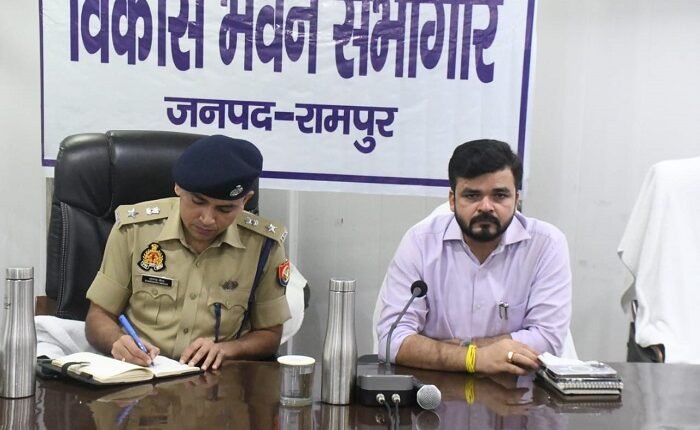 Rampur: The District Magistrate and Superintendent of Police held a Peace Committee meeting at Vikas Bhawan to ensure the upcoming Muharram festival is conducted safely and peacefully.